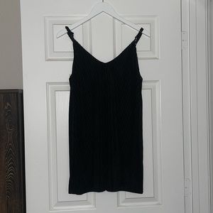 Wild Fable Black Velvet Dress